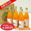 画像1: みかんジュース[720ml]　完熟100%果汁　6本セット【一本あたり830円】 (1)