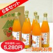 画像1: みかんジュース[720ml]　完熟100%果汁　6本セット【一本あたり830円】 (1)