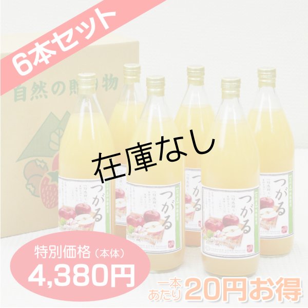 画像1: 南信州産 つがるジュース　完熟100%果汁　6本セット　【一本あたり730円】 (1)