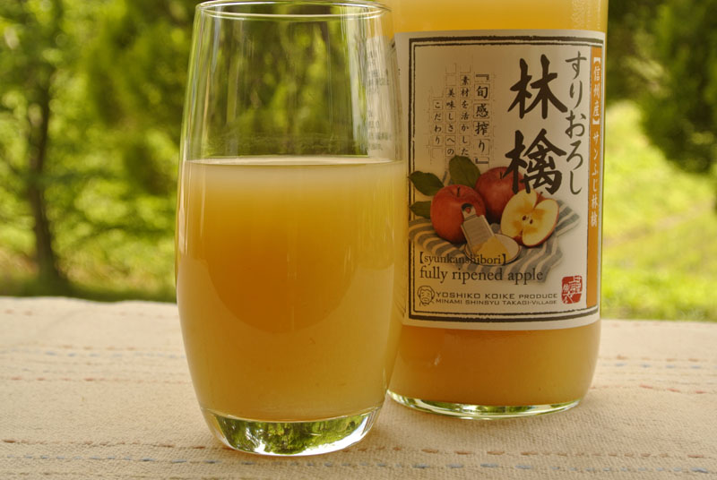 「りんごをそのまま飲んでいるような」ジュースです！