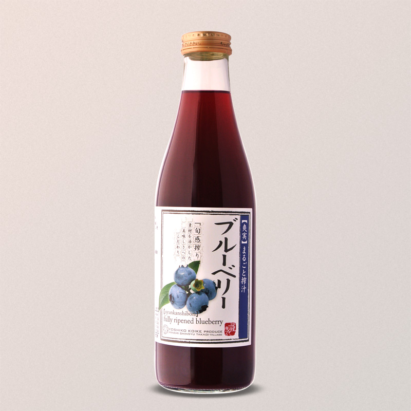 信州産ブルーベリー[40%混合果汁入り飲料]720ml
