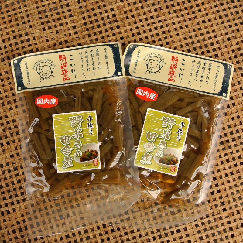 野ぶきの田舎煮　２袋セット