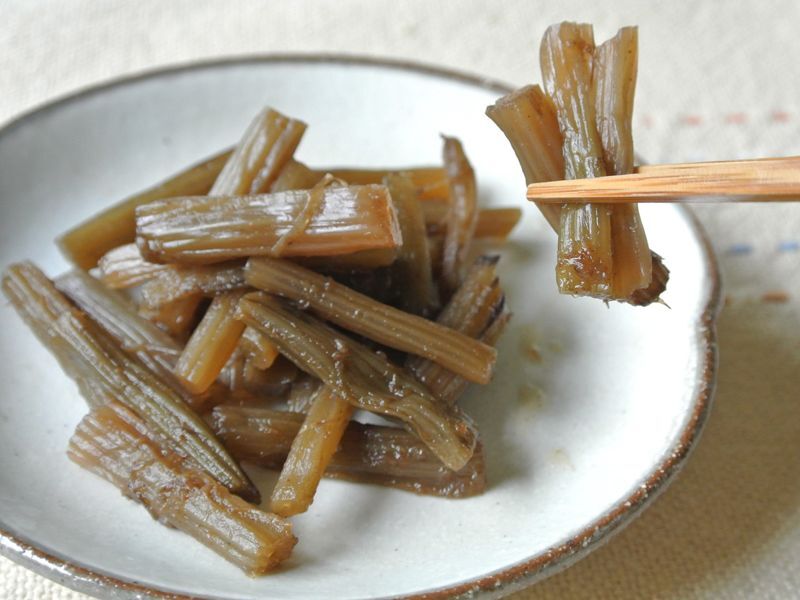 野ふきの田舎煮