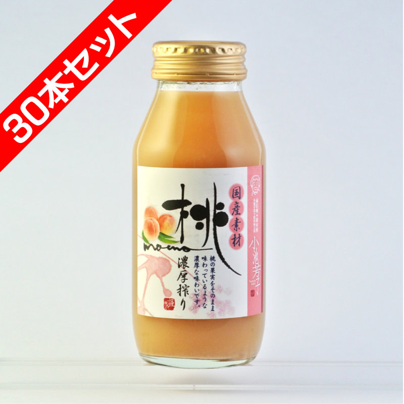 もも[60%桃果汁入り飲料]　飲み切り180ml　30本セット