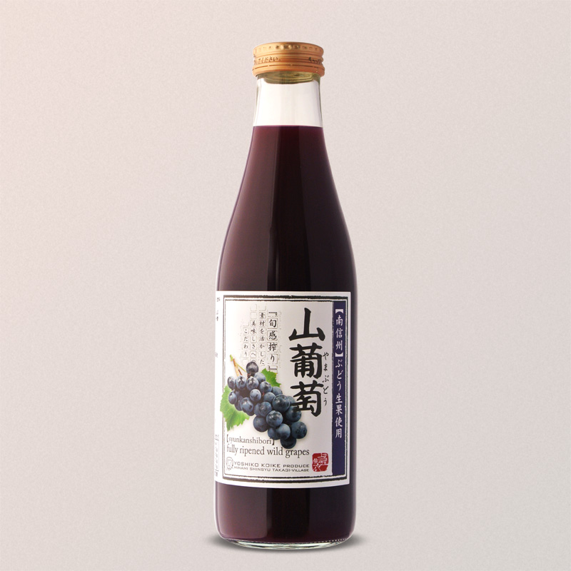 山ぶどう[60%ぶどう果汁入飲料]720ml